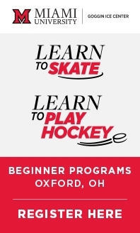 Miami University, Learn to Skate, Learn to Play Hockey Ad
